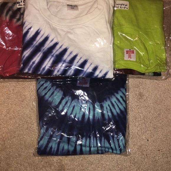 Tie &  dye ,Polo Tops ,Hand made (Adire) Unisex - Picture 11 of 15